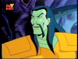 Открытка Открытки с Мандарином  - Зеленый персонаж с серьёзным выражением лица. | Красивая открытка #30