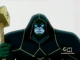 Открытка открытки с Ронаном Обвинителем  - Черный персонаж в капюшоне, логотип Cartoon Network | Красивая открытка #18