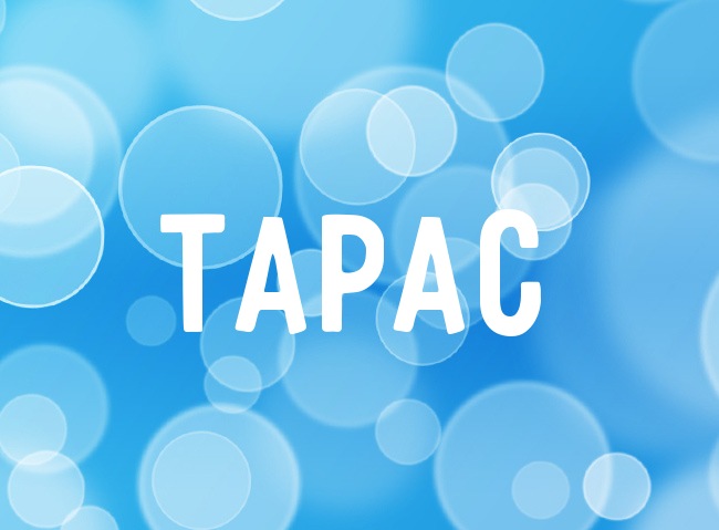Открытка Открытки с именем Тарас - Открытка с текстом "TAPAC" на голубом фоне | Красивая открытка #7
