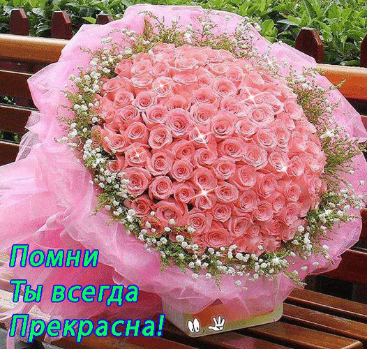 Открытка Ты прекрасна - Букет роз: нежность и красота | Красивая открытка #21