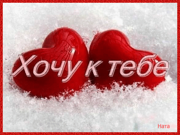 Открытка Открытки хочу к тебе - Две красные розы на снегу: открытка с любовью | Красивая открытка #26