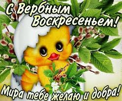 Открытка открытки с вербным воскресеньем  - Птенец вылупился: Открытка с цыпленком и цветами | Красивая открытка #21