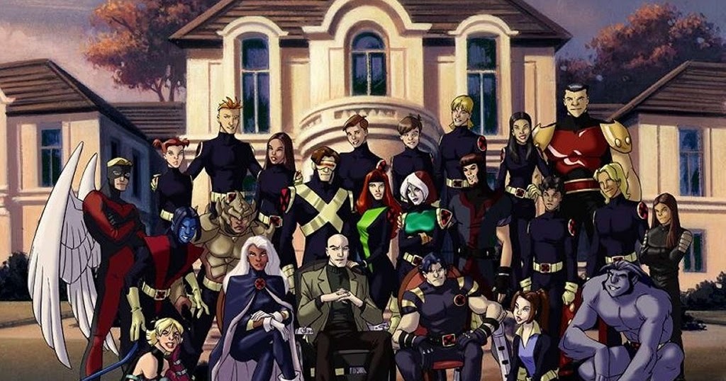 Открытка открытки с профессором Икс  - Команда X-Men: Открытка с супергероями | Красивая открытка #23