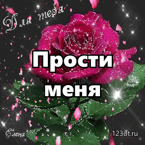 Открытка открытки с извинениями  - Розовый цветок с лепестками, поздравительная открытка | Красивая открытка #65