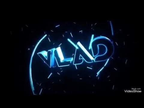 Открытка открытки с именем Владислав  - Светящаяся надпись "Vlad" | Красивая открытка #72