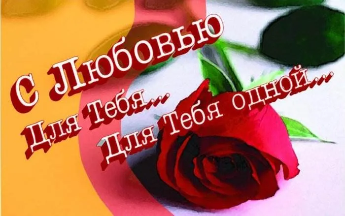 Открытка С любовью - Красная роза на черном фоне. Открытка с днем рождения. | Красивая открытка #47