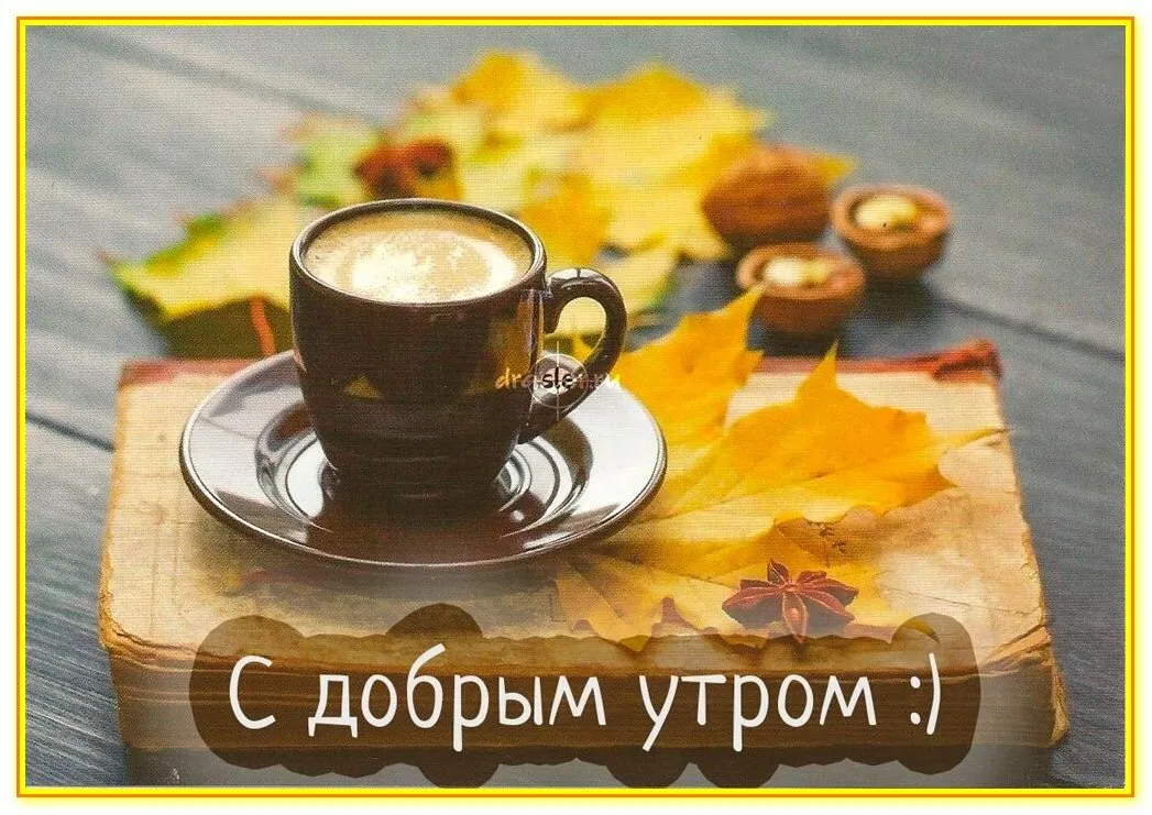 Открытка Открытки с добрым осенним утром - С добрым утром :) | Красивая открытка #10