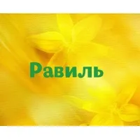 Открытка Открытки с именем Равиль - Жёлтые цветы на открытке - купить онлайн | Красивая открытка #97
