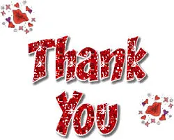 Открытка открытки с благодарностью  - Открытка "Thank You" с сердечками и звёздочками | Красивая открытка #264