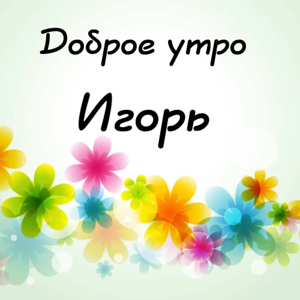 Открытка открытки с именем Игорь - Открытка с цветами: яркие цветы, красочные лепестки | Красивая открытка #63