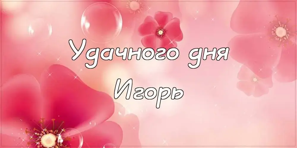Открытка открытки с именем Игорь - Открытка с цветами: поздравления с днем рождения | Красивая открытка #182
