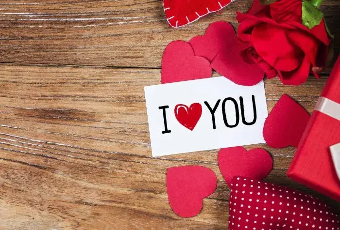 Открытка I love you - Открытка "Я люблю тебя" - Красная тематика | Красивая открытка #29