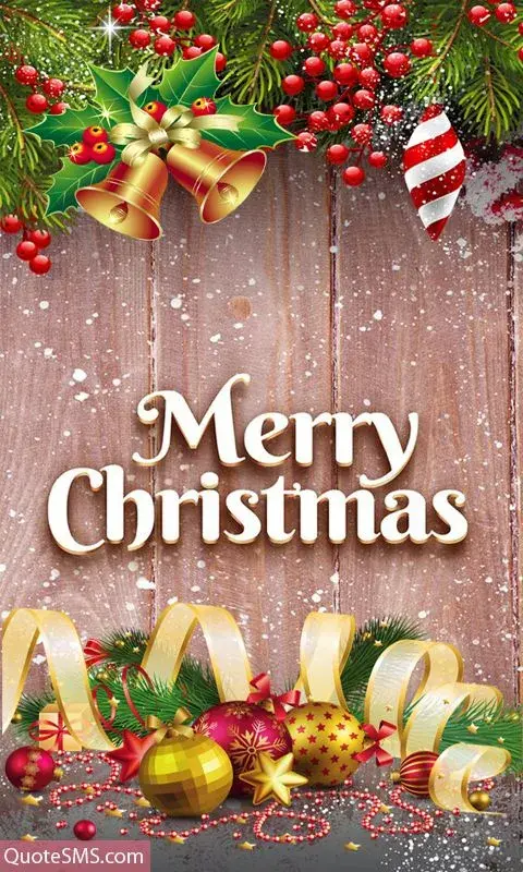 Открытка Merry Christmas - Поздравления с Рождеством и Новым Годом | Красивая открытка #40