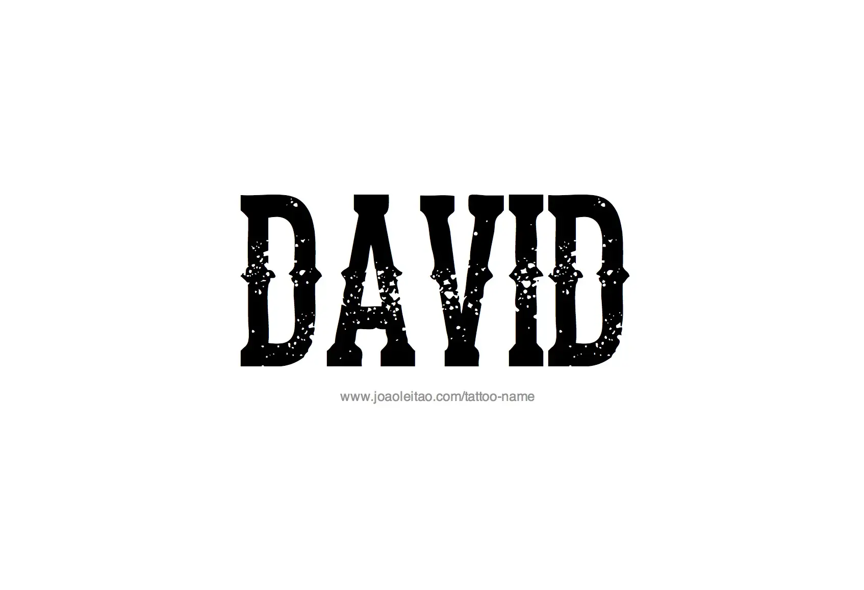 Открытка открытки с именем Давид - Открытка с надписью "DAVID" в стиле вестерн | Красивая открытка #31