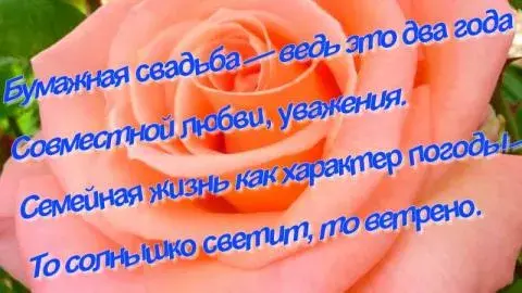 Открытка Открытки на Бумажную свадьбу 2 года - Розовые розы на открытке: символ любви и нежности | Красивая открытка #136