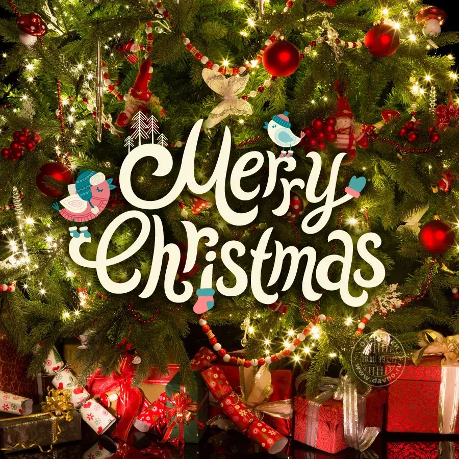 Открытка Merry Christmas - Merry Christmas | Красивая открытка #57
