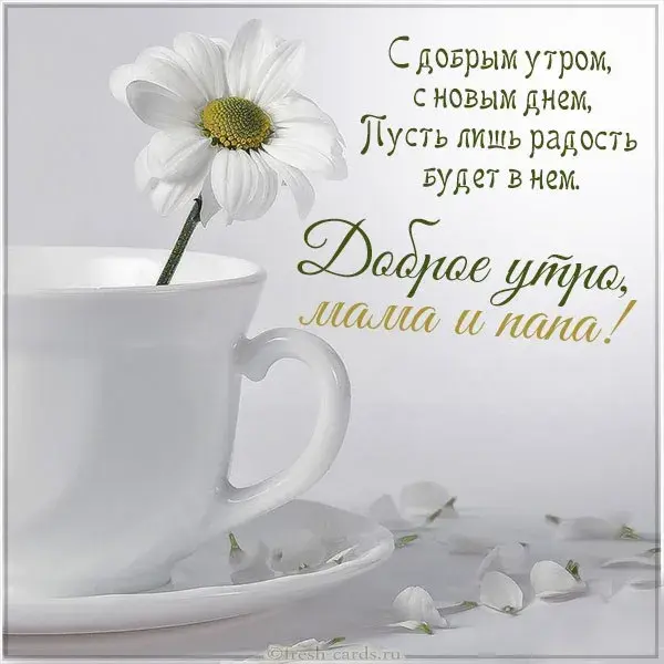 Открытка Открытки доброе утро мама - Доброе утро, с любовью! | Красивая открытка #35