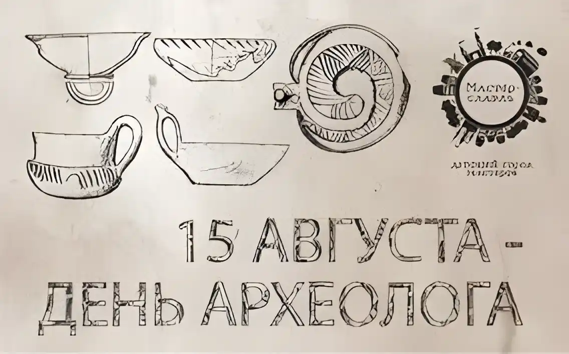 Открытка День археолога - 15 августа  День археолога: открытки с артефактами | Красивая открытка #29