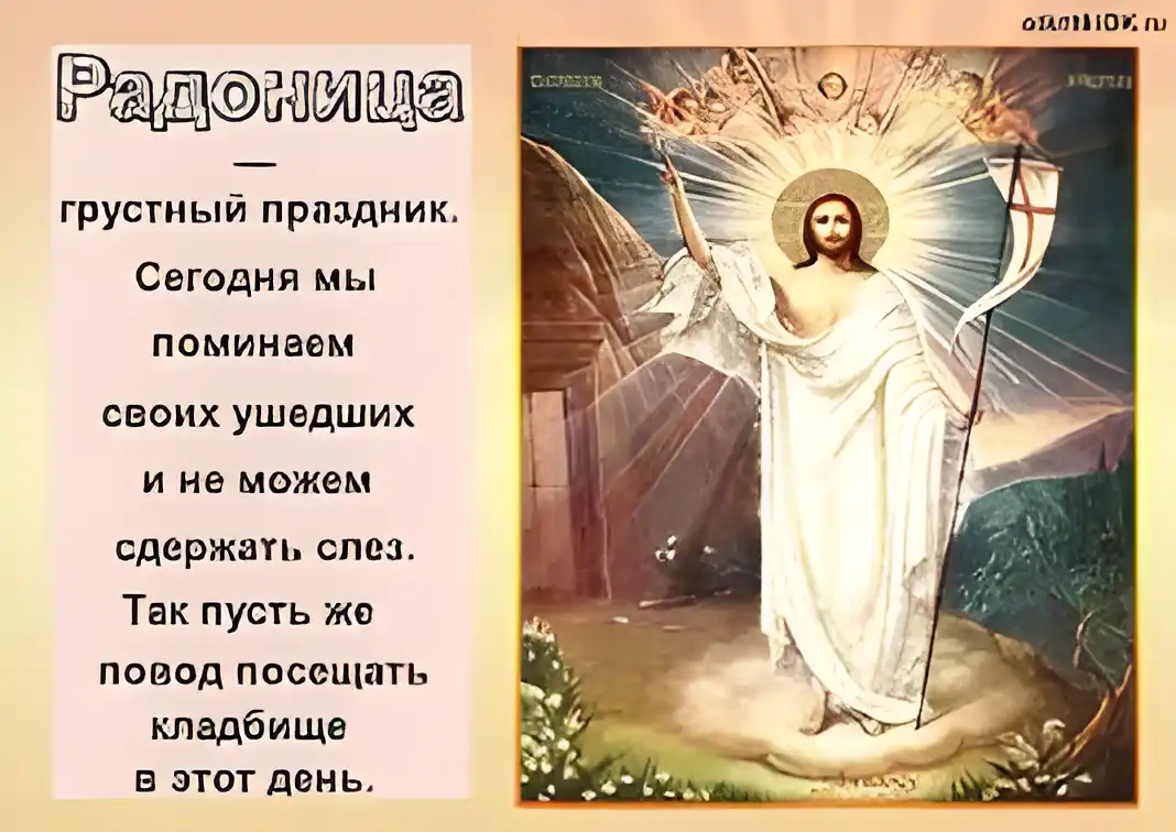 Открытка Открытки на Радоницу - Воскресение Христово: Открытка с изображением Христа | Красивая открытка #38